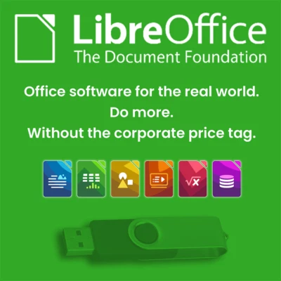 Libre Office Software Suite for Windows-Word Processing-Home-Student-Busines-USB - Image 1 of 4