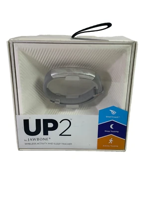Jawbone UP2 Wireless Activity Sleep Tracker Smart Coach Bluetooth Gray OB - Image 1 of 4
