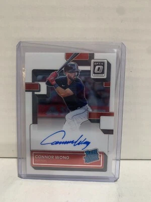2022 Panini Donruss Optic Connor Wong Rated Rookie Auto - Image 1 of 2