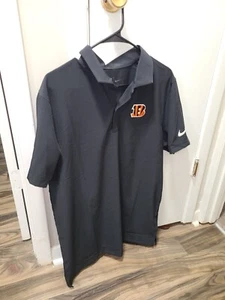 Cincinatti Bengals Dri-Fit Collared T Shirt - Picture 1 of 3