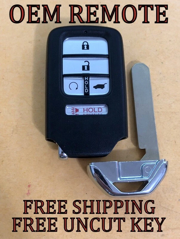 Mando a distancia de proximidad llave inteligente Honda Pilot 2019 2020 2021 2022 OEM 72147-TG7-A82 Foto 1 de 4