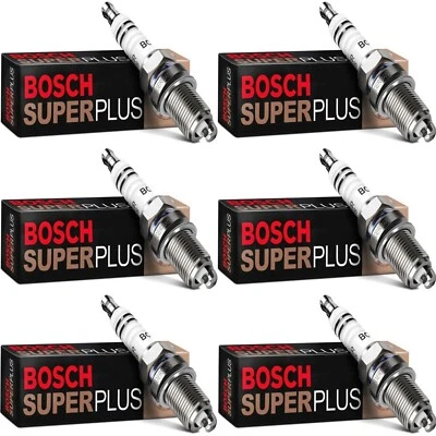 6 New Bosch Copper Core Spark Plugs For 1971 MERCEDES-BENZ 280SL L6-2.8L Foto 1 de 4