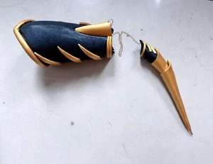 Anime BLEACH Soi Fon Cosplay Prop Arm Claw Party Bracers Armor Accessories 1PC - Picture 1 of 6