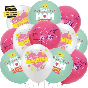 Mother'S Day Balloons Mother'S Day Party Decorations Happy Mother'S Day Latex Ba - Picture 1 of 7