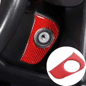 Fit For 2013-2018 Subaru Forester Ignition switch sticker Trim Carbon Fiber - Picture 1 of 23