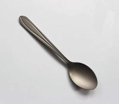 2 PIEZAS Cuchara de Titanio Puro Portátil Ultraligera Té Café Cuchara Exterior EDC 4.88" Foto 1 de 4