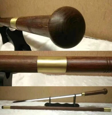 Handmade Chinese Kung Fu Sword 1095 Carbon Steel Blade Wu Shu Self-defense Jian - Image 1 of 4