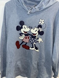 Disney Parks Sweatshirt Damen XXL Mickey & Minnie USA - Bild 1 von 4