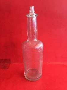 NEWBRO'S HERPICIDA PARA EL CUERO CABELLUDO VIDRIO TRANSPARENTE DE COLECCIÓN 4 0z. BOTELLA tornillo superior - Imagen 1 de 3