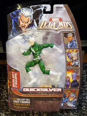 Marvel Legends Quicksilver Green Variant Blob Series Hasbro 2006 Avengers X-MEN Foto 1 de 2