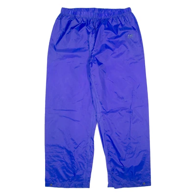 HELLY HANSEN Mens Rain Trousers Purple Straight XL W34 L33 - Image 1 of 4