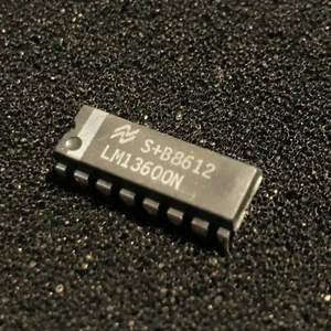 LM13600N Dual Operational Transconductance Amplifier Linearizing Diodes -Buffers - Picture 1 of 1
