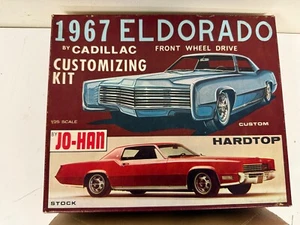 DE COLECCIÓN JOHAN 1967 CADILLAC ELDORADO TRACCIÓN DELANTERA MODELO/KIT TECHO RÍGIDO - KIT DE PERSONALIZACIÓN - Imagen 1 de 22
