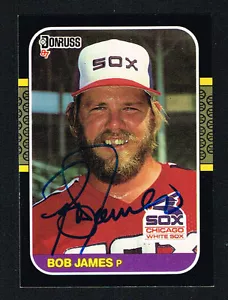 Bob James #493 signed autograph auto 1987 Donruss Baseball Trading Card - Picture 1 of 1