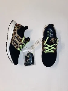 Adidas Ultraboost DNA Black Leopard  Athletic Shoe FZ2731 Men’s 5.5/Womens 6.5 - Picture 1 of 6