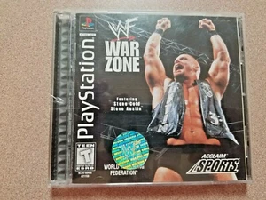 WWF War Zone Playstation 1 - VIDEOGIOCO - Completo di Istruzioni - Foto 1 di 3