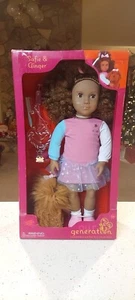 Our Generation~Safie & Ginger 18" Doll & Pet Puppy Set with Accessories~NIB*READ - Picture 1 of 18