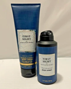 Bath & Body Works FIRST SIGHT Men's Collection Body Cream Body Spray NWT - Picture 1 of 3
