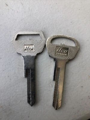 Ford Fairlane 1962-66 de colección llaves en blanco sin cortar Foto 1 de 2