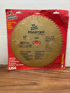 VERMONT AMERICAN Master Series 12" 60 TOOTH CARBIDE SAW BLADE Model 27905 - Picture 1 of 12