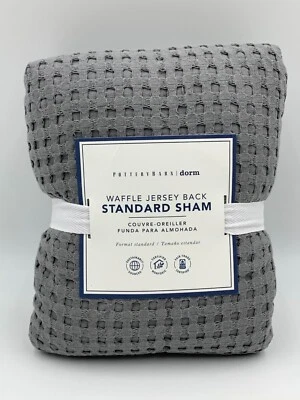 Camiseta Pottery Barn Teen Waffle Back Sham estándar gris oscuro #G851 Foto 1 de 4