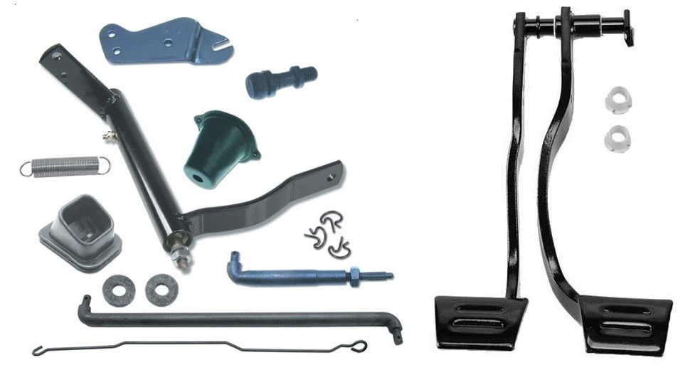 1967-68 Camaro Clutch & Brake Pedal Linkage 4-Speed Kit Small Block  Foto 1 de 2