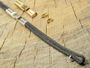 Gemex & JB Champion NOS Watch Band Butterfly Clasp Gold Filled Nylon Loop End - Picture 1 of 5