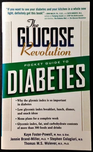 Glucose Revolution Pocket Guide to Diabetes by Kaye Foster-Powell, et al 2000 PB - Imagen 1 de 6