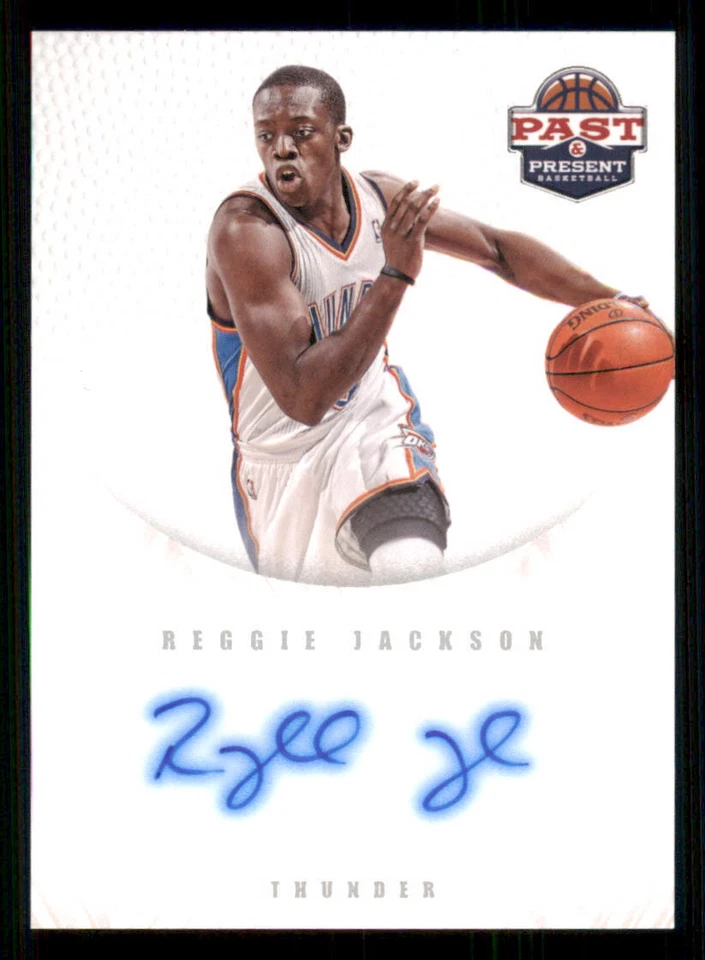 2011-12 Panini Past and Present 2011 Redemptions AUTO #XRCEE Reggie Jackson - Image 1 of 2