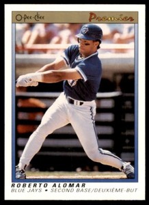 1991 O-Pee-Chee Premier Roberto Alomar Toronto Blue Jays #1