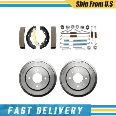 Fits 2006 Hyundai Accent Rear Drums Brake Shoes & Hardware Spring Kit - Image 1 of 4