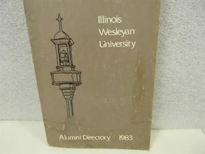 1983 Illinois Wesleyan Univeristy Alumni Directory - !2 - M79 - Picture 1 of 10