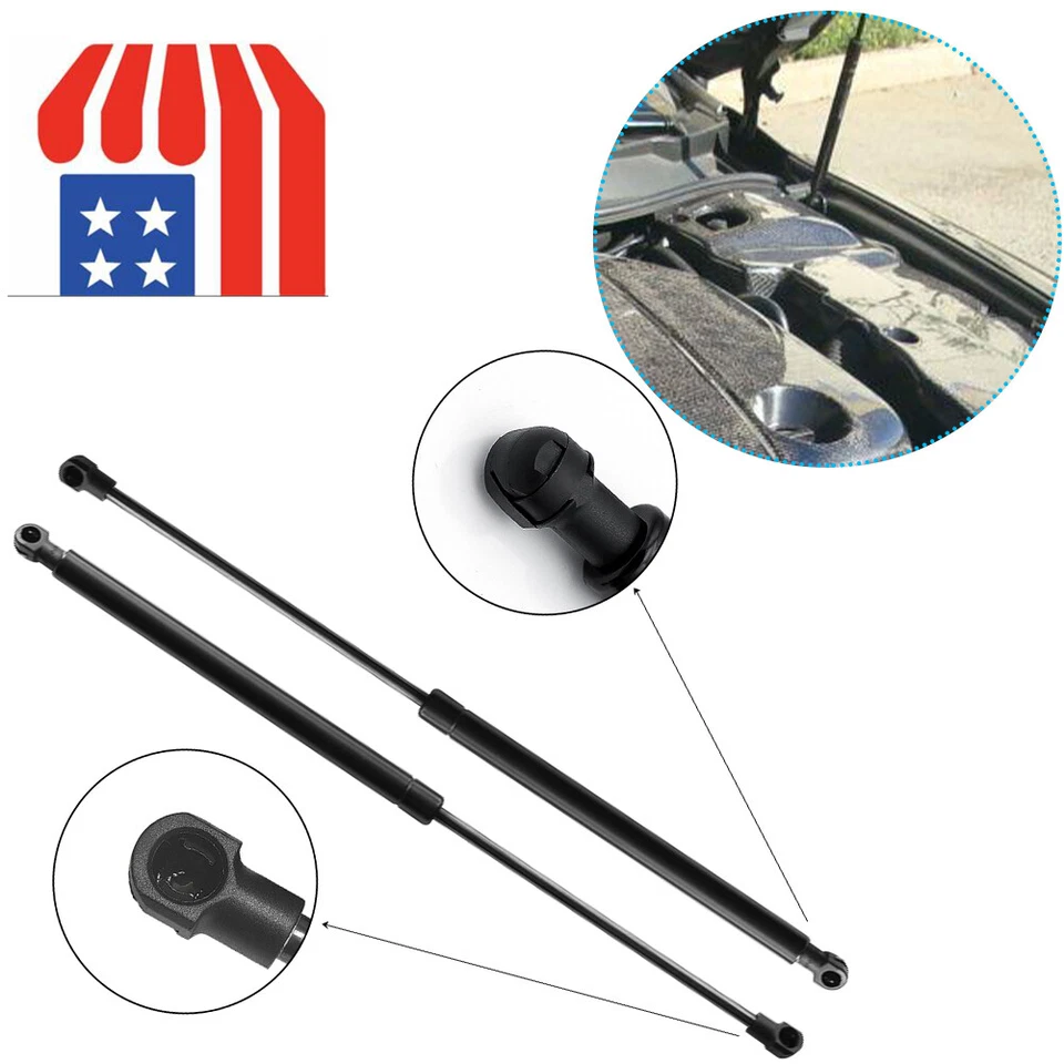 Varillas de puntal de soporte de brazo de capó 2 piezas para Lexus IS250 IS350 Foto 1 de 4