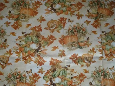 Henry Glass Harvest Botanicals #9790 de Jane's Garden otoño, algodón 1/2 yarda Foto 1 de 2