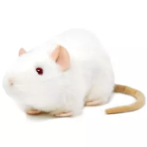 Wylie die weiße Ratte | 7 Zoll Stofftier Plüschtier | von TigerHart Toys - Bild 1 von 6