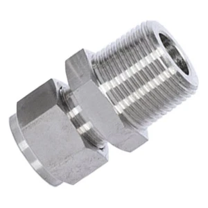 12mm OD Compression Tube to 3/4 Male NPT Adapter Fitting Connector A2 - Picture 1 of 4