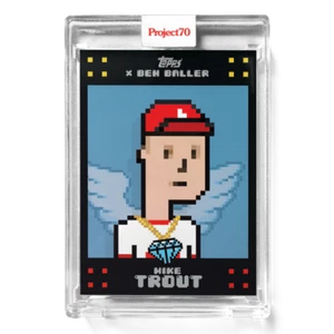 Topps Project70® Card 930 - Mike Trout by Ben Baller Project 70 IN-HAND! - Picture 1 of 1