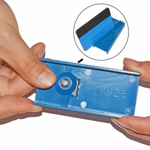 2 Pcs Squeegee Dragster Edge Sharpening Scraper Card Skiving Tool for Car Wraps - Bild 1 von 7