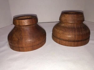 Portavelas de teca grande - Imagen 1 de 7