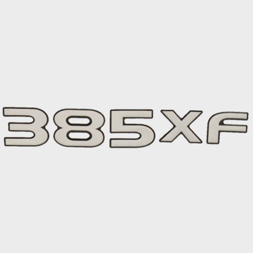 Stratos Båt Raised Emblem Dekaler 205094 | 385XF Silver Svart Sticker
