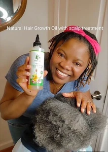 Onion Hair Growth Oil for All Hair Types/ Restoring Onion Hair Growth Oil - Picture 1 of 6