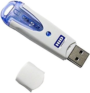 Omnikey 6121 Mobiler USB Smart Card Reader (R61210320-2) für Sim-Größe Smart Card - Bild 1 von 2