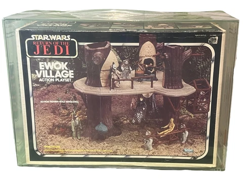 1983 Star Wars Ewok Village Return of the Jedi ROTJ Kenner Vintage AFA 70 EX+ Cover