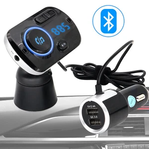 Auto RadioAdapter Freisprecheinrichtung KFZ Kit Bluetooth 5.0 FM Transmitter - Bild 1 von 7