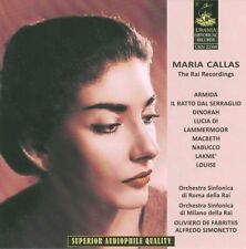 MARIA CALLAS MARIA CALLAS: THE RAI RECORDINGS NEW CD