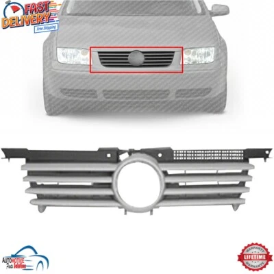 NEW FRONT GRILLE PAINT TO MATCH PLASTIC FOR 1999-2005 VOLKSWAGEN JETTA VW1200131 Foto 1 de 4