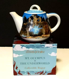 NEW Illumicrate Exclusive Realm Of The Gods Mini Teapot Mount Olympus Underworld - Picture 1 of 14