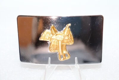 Hebilla de cinturón vintage dorada de TEX TAN #1400L Foto 1 de 4