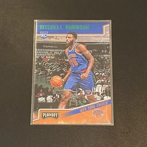 MITCHELL ROBINSON ROOKIE RC 2018-19 Panini GREEN PARALLEL Chronicles Playoff - Picture 1 of 2