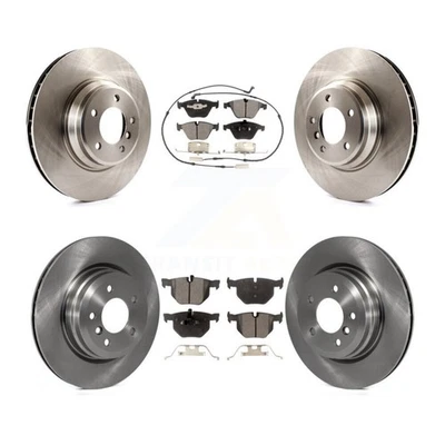 Front Rear Brake Rotor & Ceramic Pad Kit For BMW 335i xDrive X1 335d 335xi 335is - Image 1 of 4